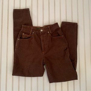 United Colors of Benetton Blue Family Brown Colored Denim Mom Jeans